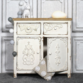 The Attic Vermont Solid Wood Sideboard White